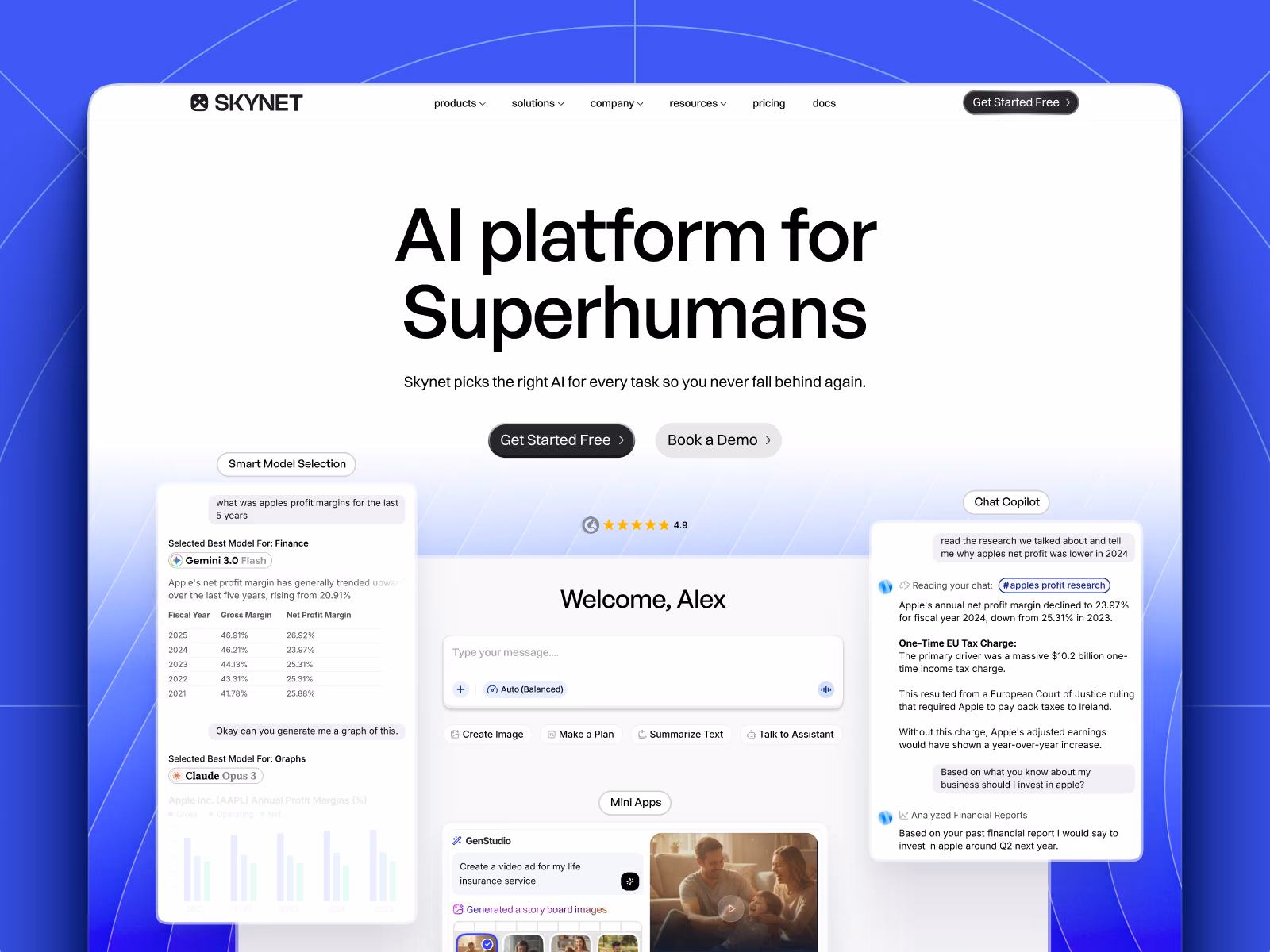 AI Platform for Superhumans