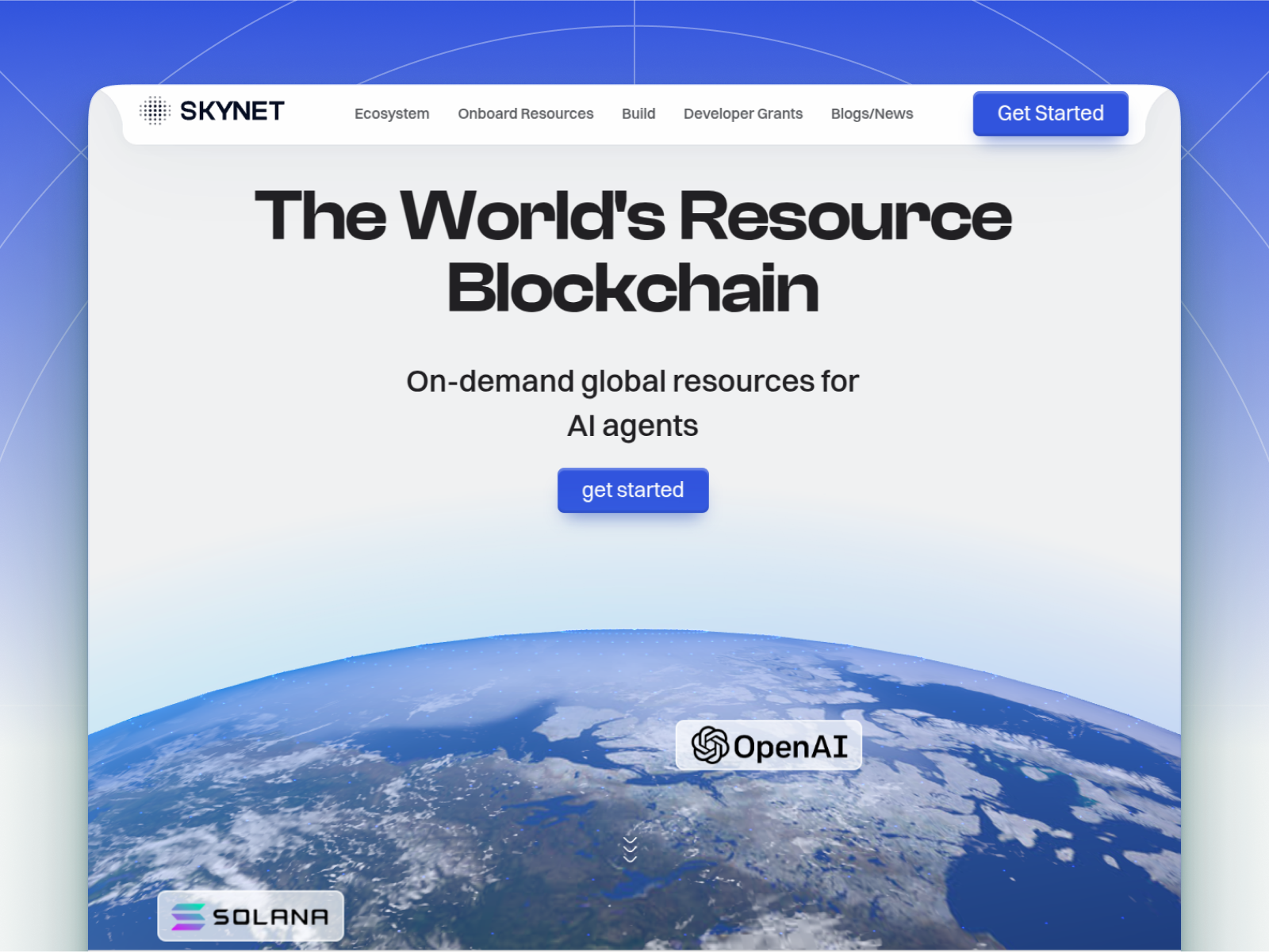 The World's Resource Blockchain